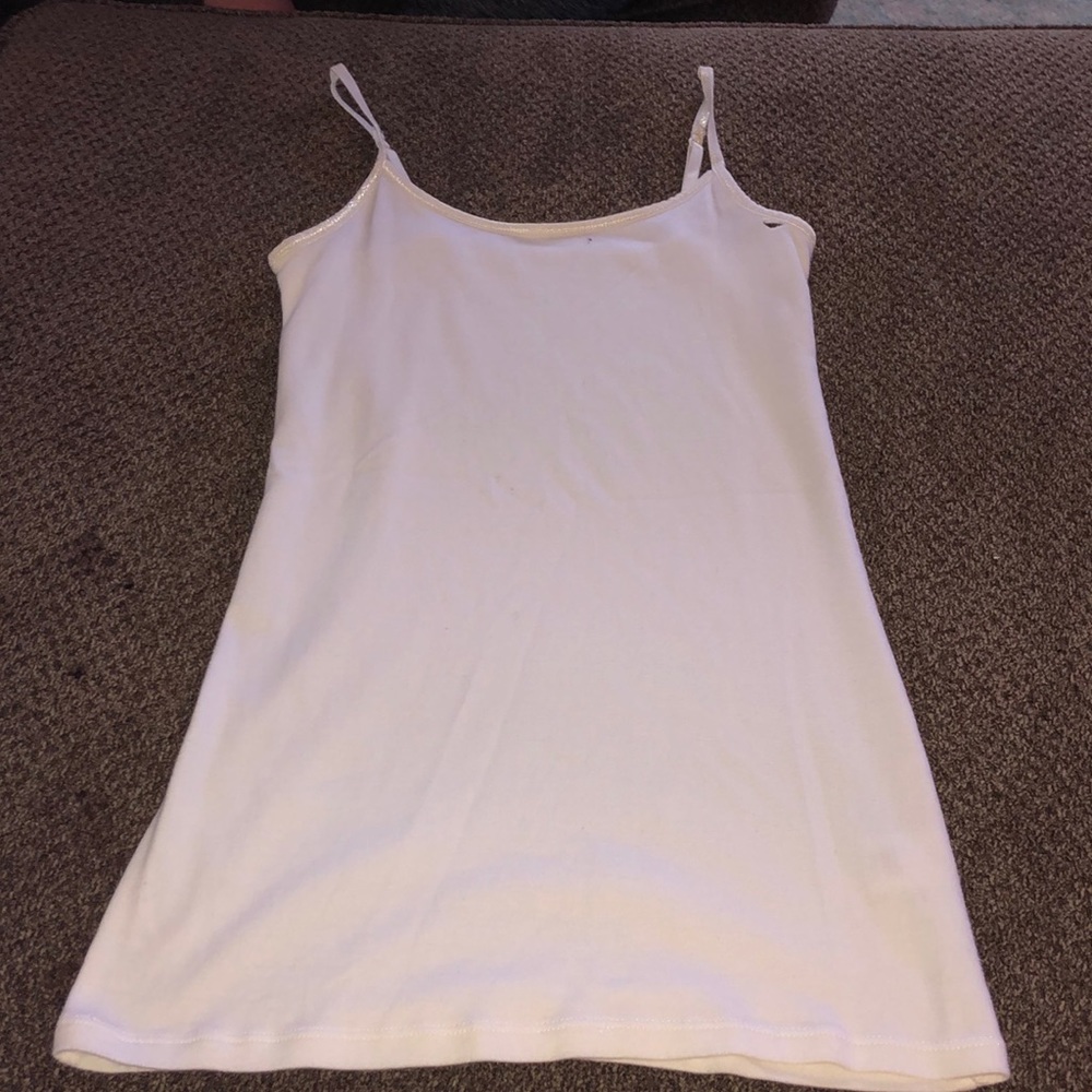 White tank top